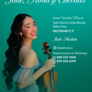 Boleta Recital de Violin "Jade, Alma y Cuerdas"